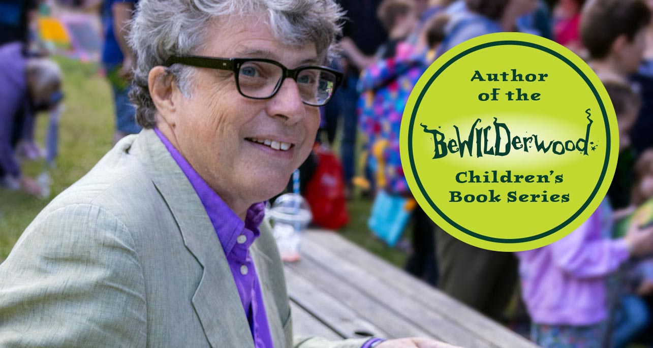 Tom Blofeld author of the BeWILDerwood book series