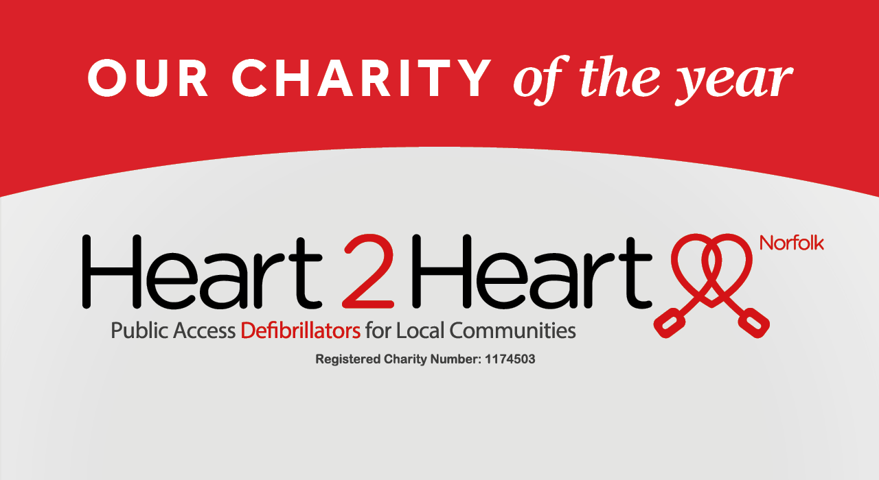 Highway's Charity of the Year is Heart 2 Heart Norfolk